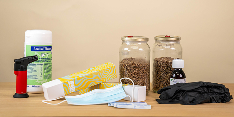 Equipment and materials for using liquid culture Equipment and materials for using liquid culture