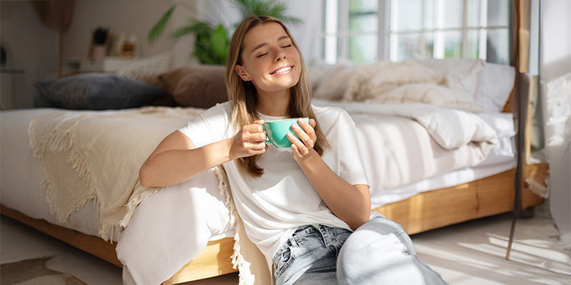 Zapewnia właściwości relaksujące