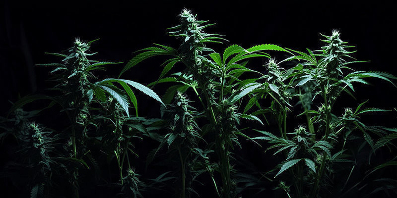 Kwiaty są mocniejsze po długim okresie ciemności przed zbiorem Kwiaty są mocniejsze po długim okresie ciemności przed zbiorem