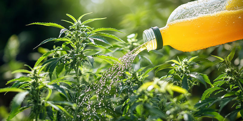 Podlewanie roślin sokiem poprawia smak Podlewanie roślin sokiem poprawia smak