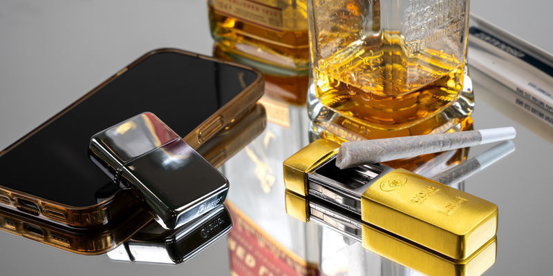 Goldbar Pocket Ashtray