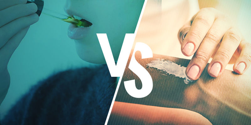 Różnica między maściami CBD a olejami CBD Różnica między maściami CBD a olejami CBD