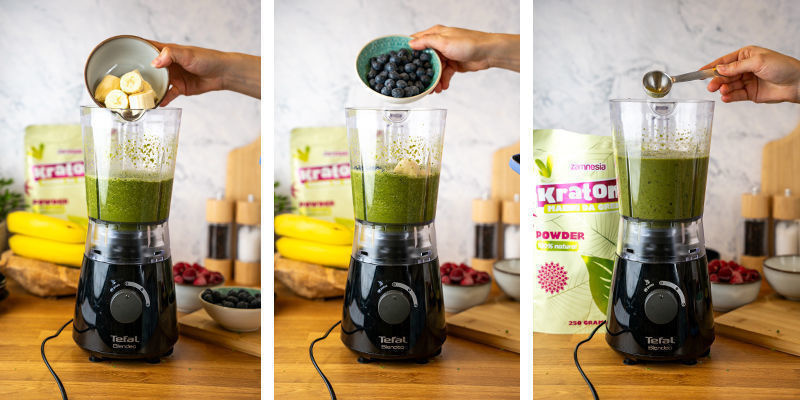 Miksuj pulsacyjnie, aż składniki dobrze się połączą.