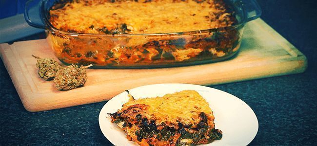 Danie główne: lasagne z gandzi