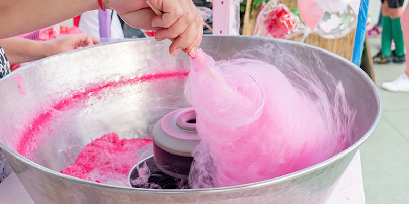 Wata cukrowa z CBD CBD Cotton Candy