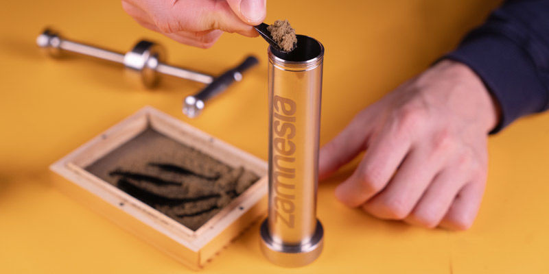 Metoda sitodruku/przesiewania na sucho Metoda sitodruku/przesiewania na sucho