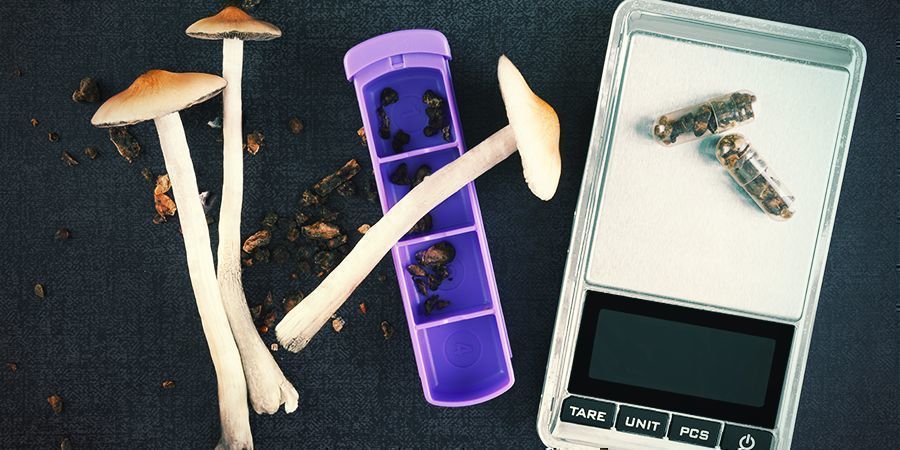 Kapsułki z grzybkami halucynkami