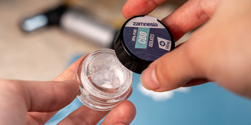 Jak odmierzać kryształy CBD