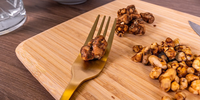 Żucie i połykanie magicznych trufli