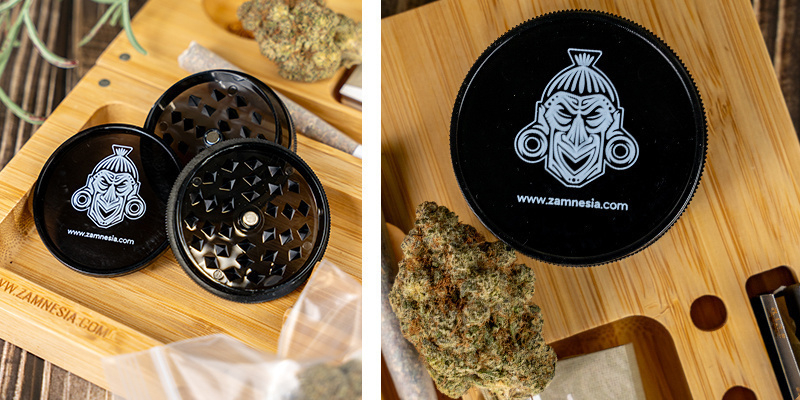 Czarny akrylowy młynek (Zamnesia)