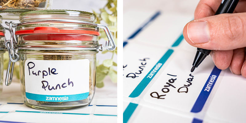 Naklejki do etykietowania (Zamnesia) 50 szt.