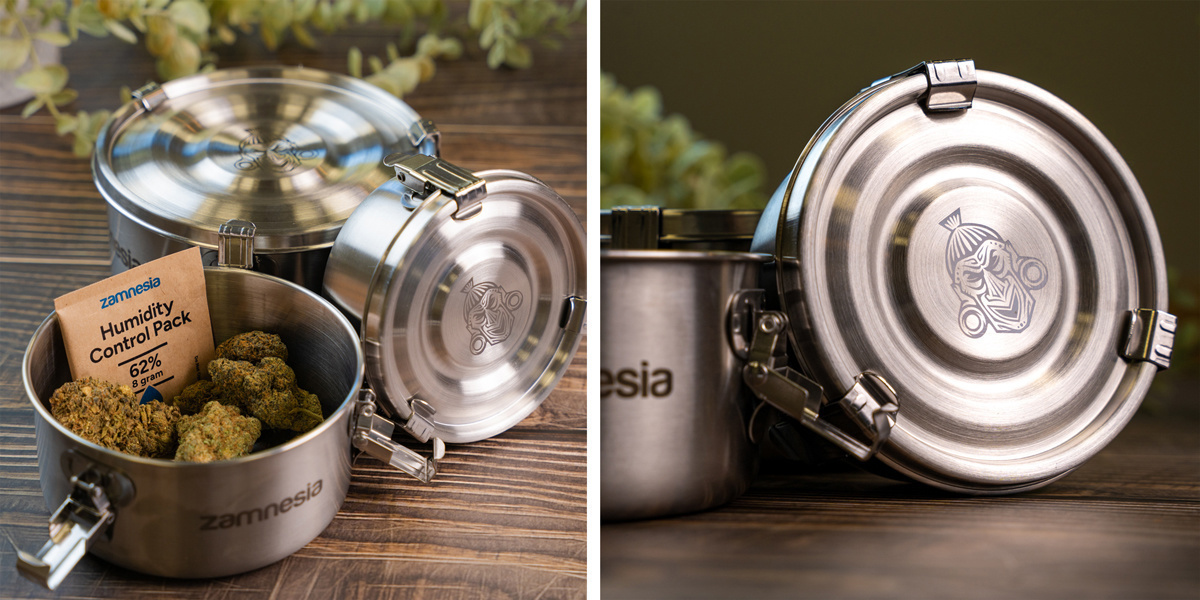 Curing Container - Zamnesia: Lock in Aroma, Potency & Quality Curing Container - Zamnesia: Lock in Aroma, Potency & Quality