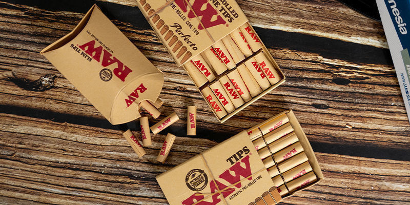 Filtry Raw Pre-Rolled Filtry Raw Pre-Rolled