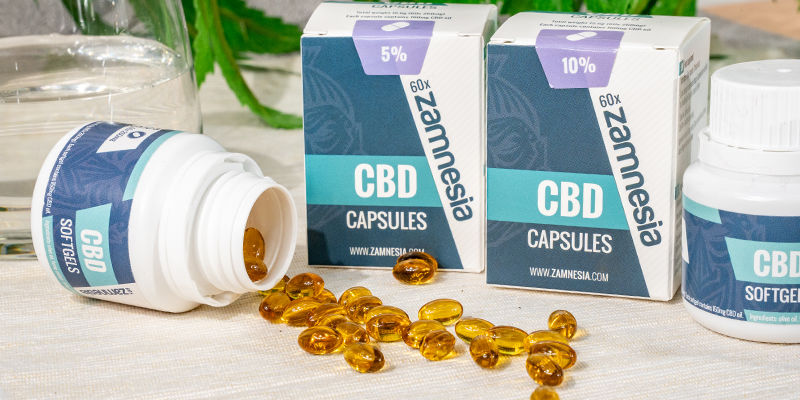 Kapsułki CBD Softgel 10% (Zamnesia)