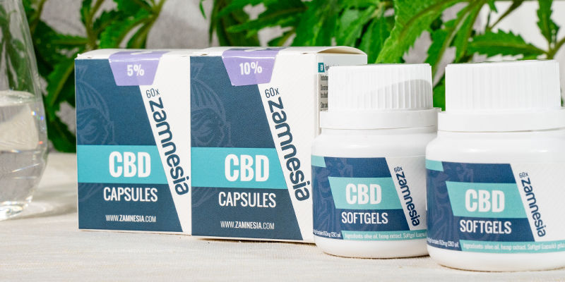 Kapsułki CBD Softgel 5% (Zamnesia)