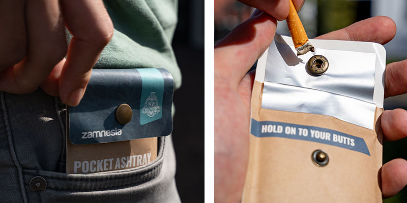 Kieszonkowa popielniczka (Zamnesia) Pocket Ashtray (Zamnesia)