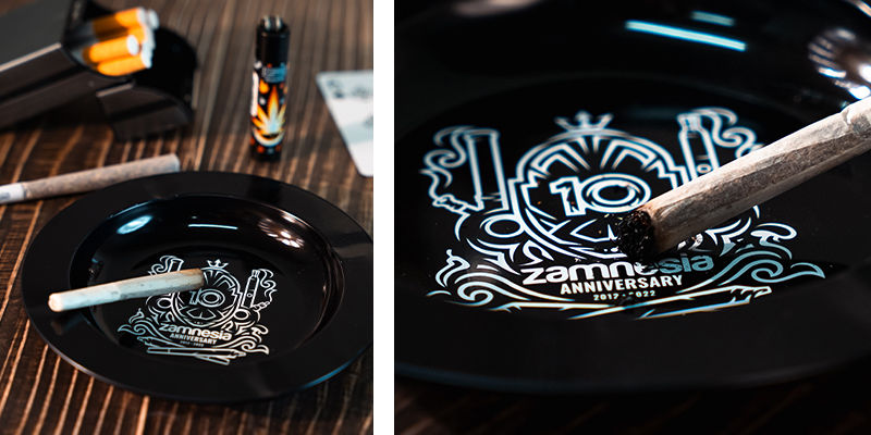 Metalowa popielniczka X (Zamnesia) Metalowa popielniczka X (Zamnesia)