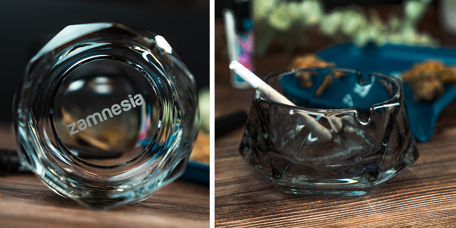 Czarna popielniczka Black Ashtray