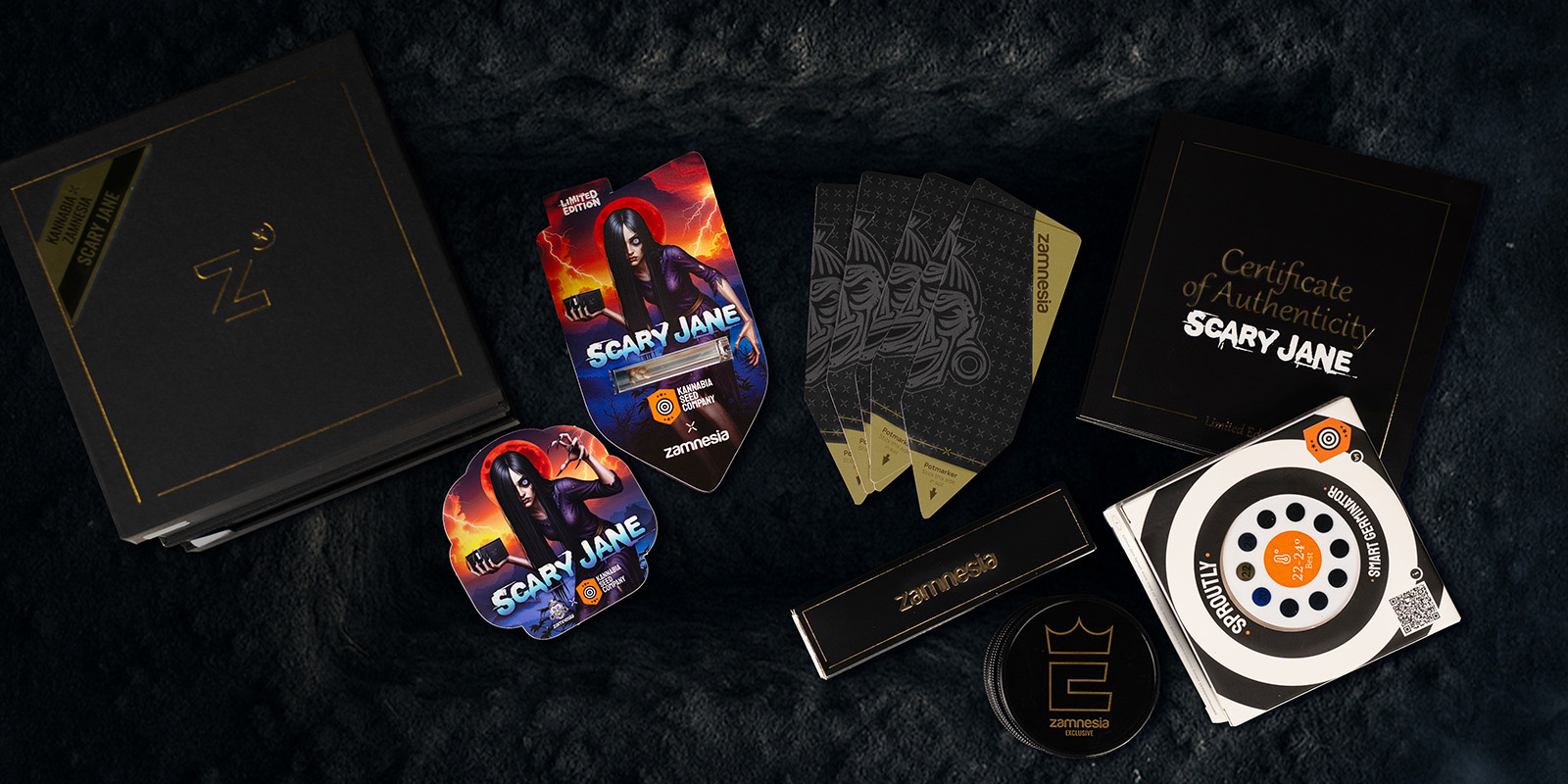 Scary Jane Fast Version - Kannabia x Zamnesia Seeds: Ekspresowa droga do obfitych zbiorów Scary Jane Fast Version - Kannabia x Zamnesia Seeds: Ekspresowa droga do obfitych zbiorów