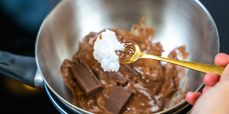 Add in your cannabis oil or butter