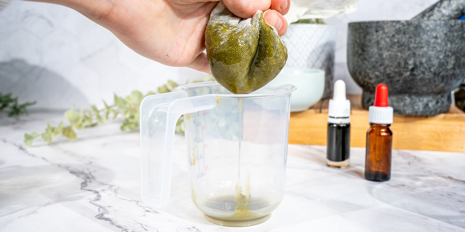 Krok 3: Przecedź i przefiltruj