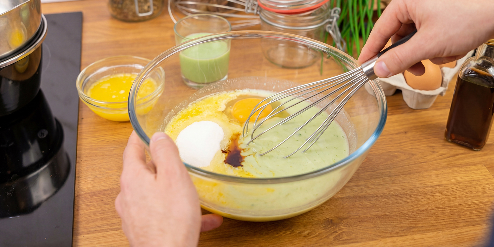 Połącz składniki mokre Połącz składniki mokre