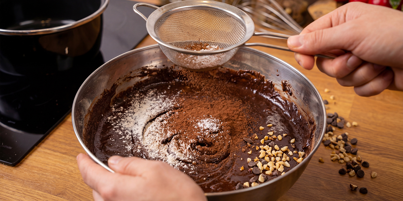 Add dry ingredients