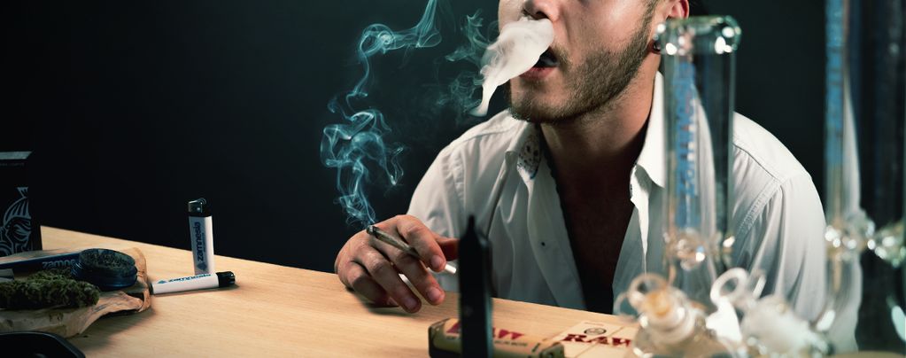 Holding Marijuana Hit Get You Higher