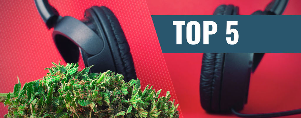 Top 5 Podcasts To Listen To While High