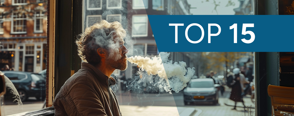 Top 15 Coffeeshops In Amsterdam