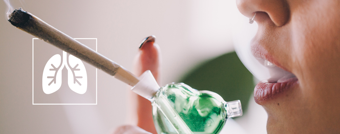 How to properly inhale weed