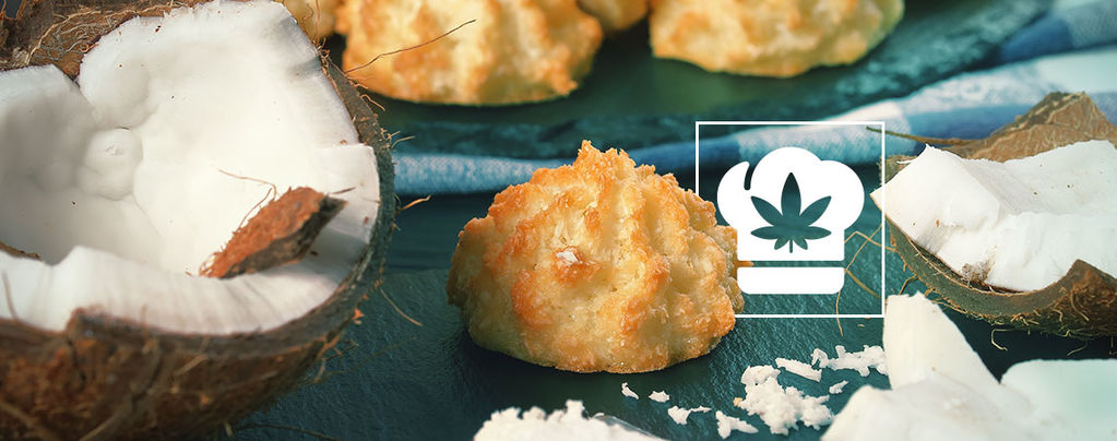 Przepis: Kokosanki z dodatkiem konopi