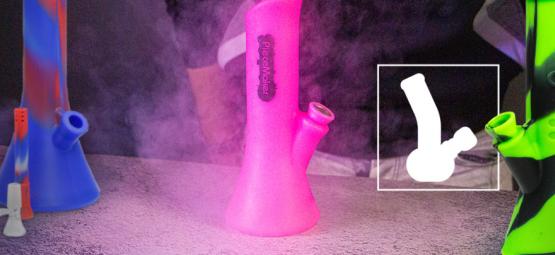 Czy używanie bonga, lufki lub pojemnika na konopie z silikonu jest bezpieczne?