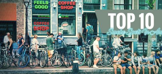 Top 10 miejsc na palenie w Amsterdamie