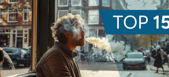 Top 15 coffeeshopów w Amsterdamie